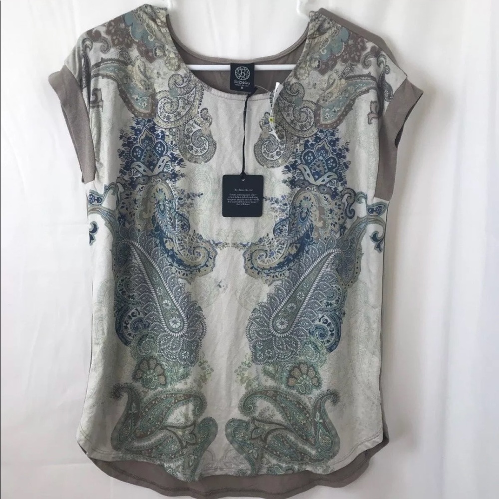 BOBEAU  BLOUSE  WOMENS SIZE M
